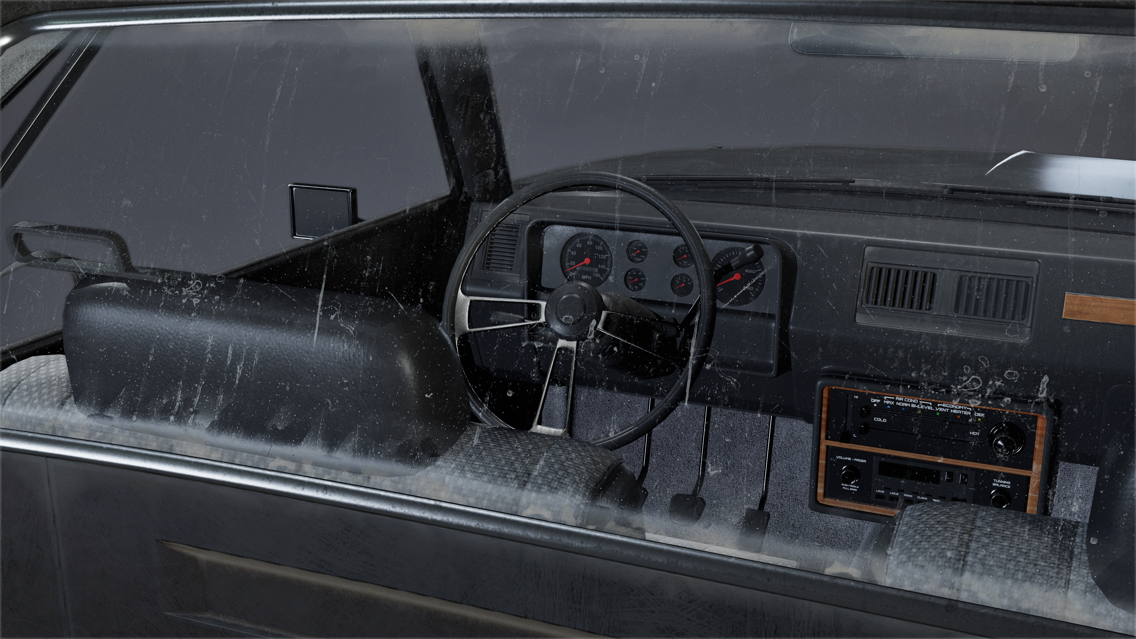 VEHICLES - Car 24 - LOW POLY Low-poly 3D model_6