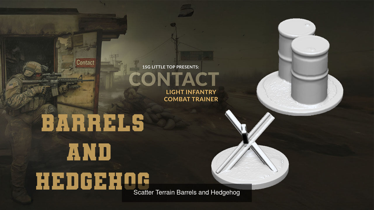 Complete Tactical Operations Miniature Bundle - 3D Printable Set 3D Model Collection_11