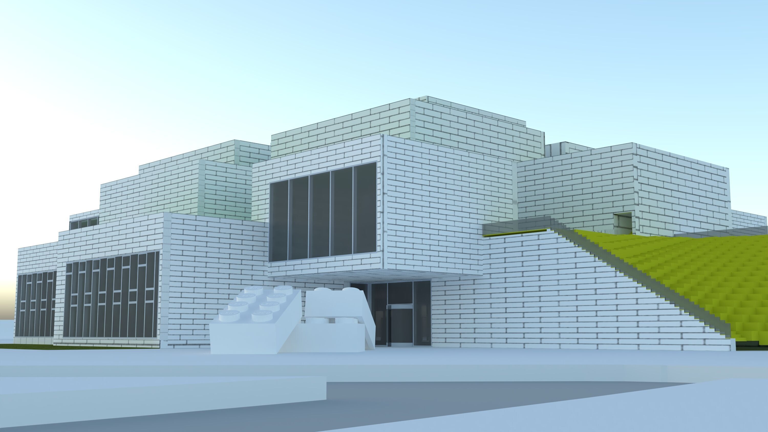Lego House 3D Model - Detailed and Accurate 3D model_1