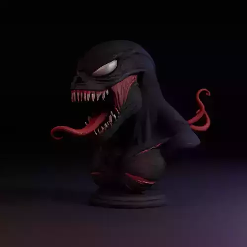venom bust