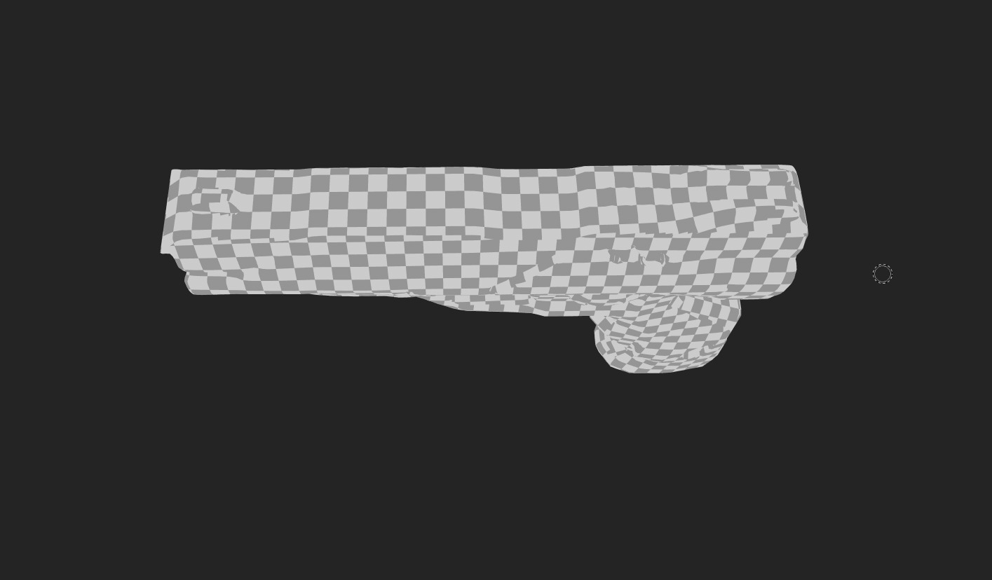 Futuristic Sci-Fi Pistol - Free 3D Model Free 3D model_17