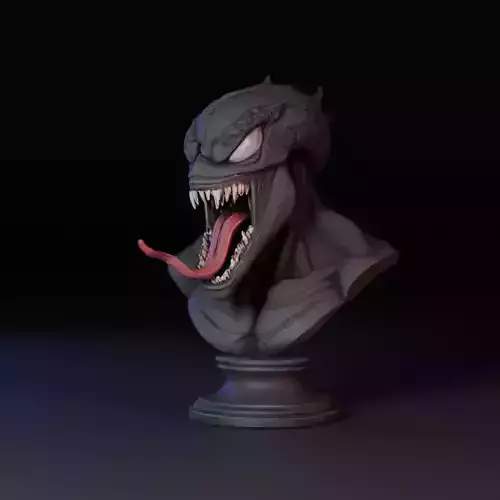 venom bust