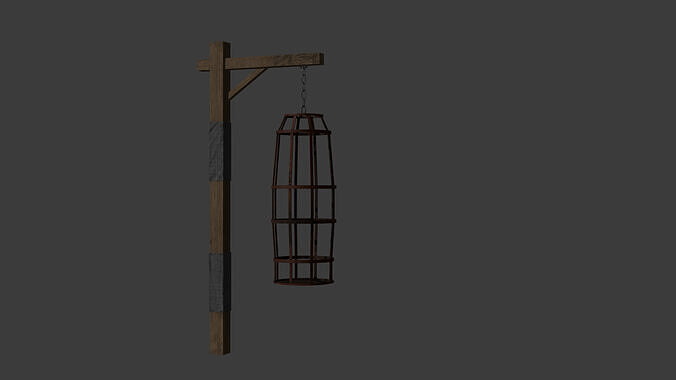 Hanging cage  3D model