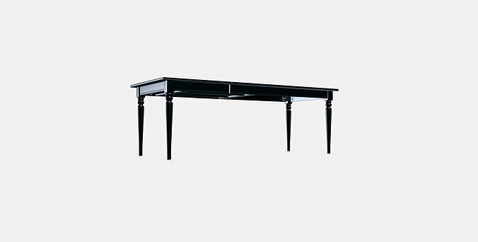 INGATORP Extendable table 3D model