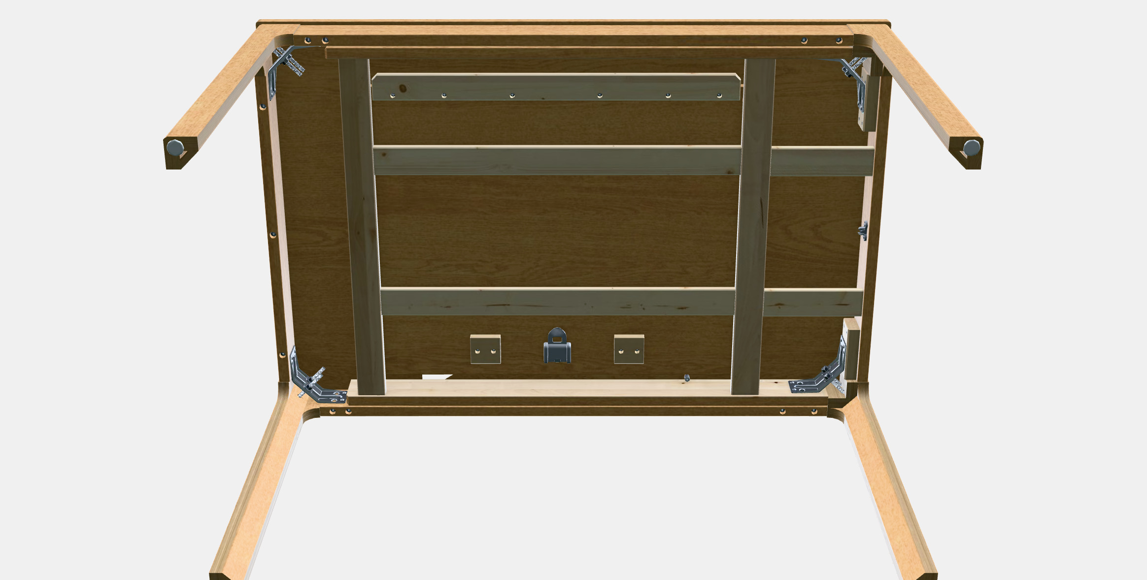 EKEDALEN extendable table 1 3D model_9