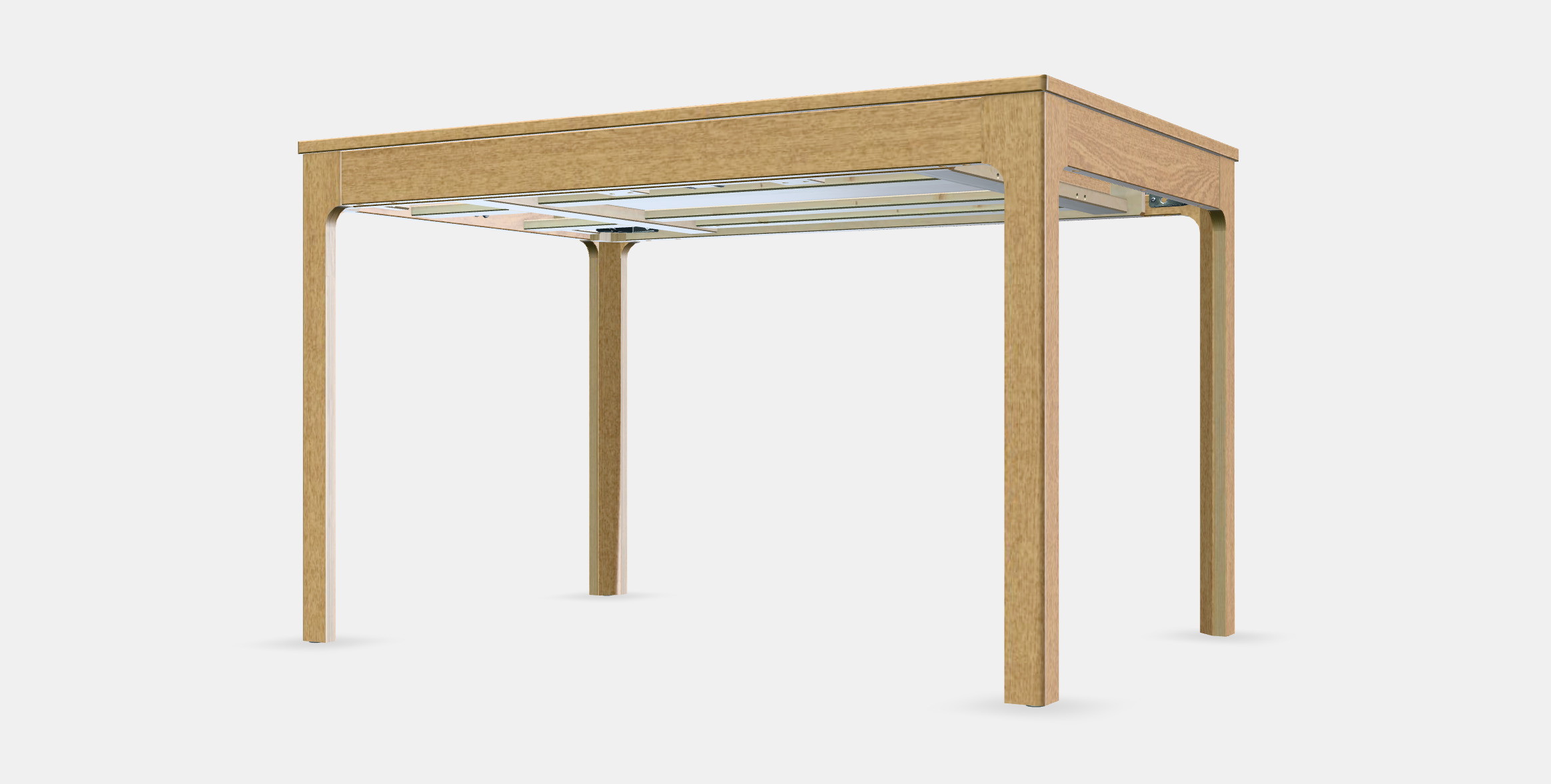 EKEDALEN extendable table 1 3D model_13