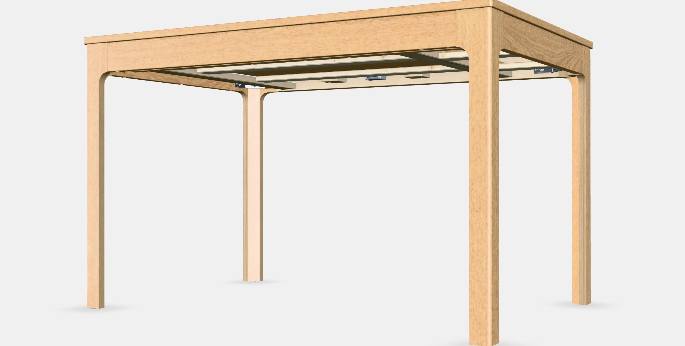 EKEDALEN extendable table 1 3D model_7
