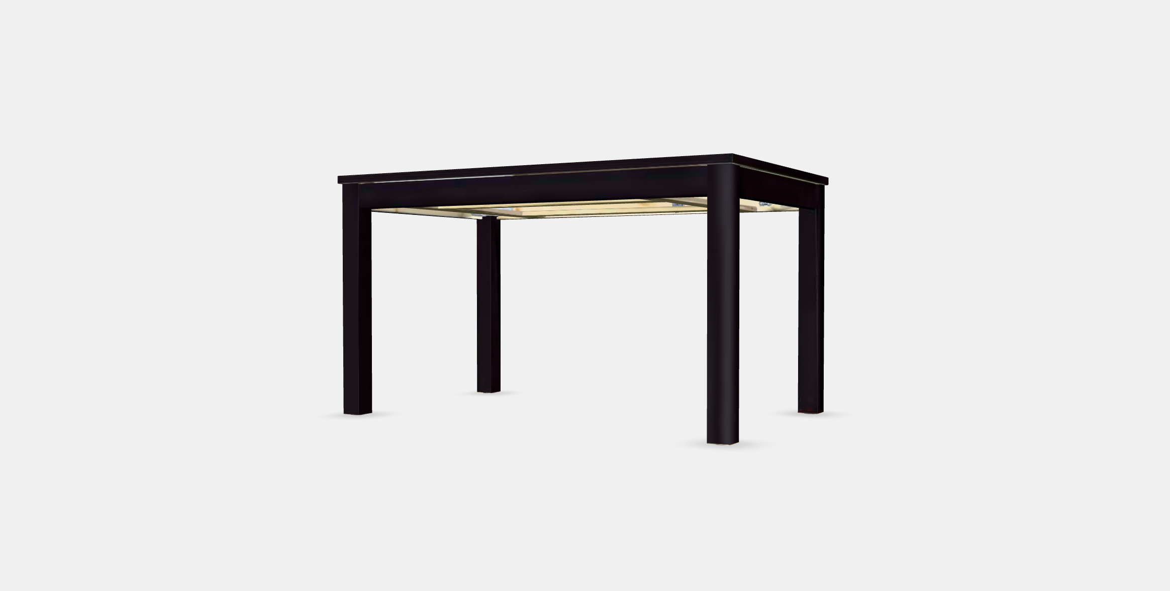 LANEBERG extendable table Low-poly 3D model_3