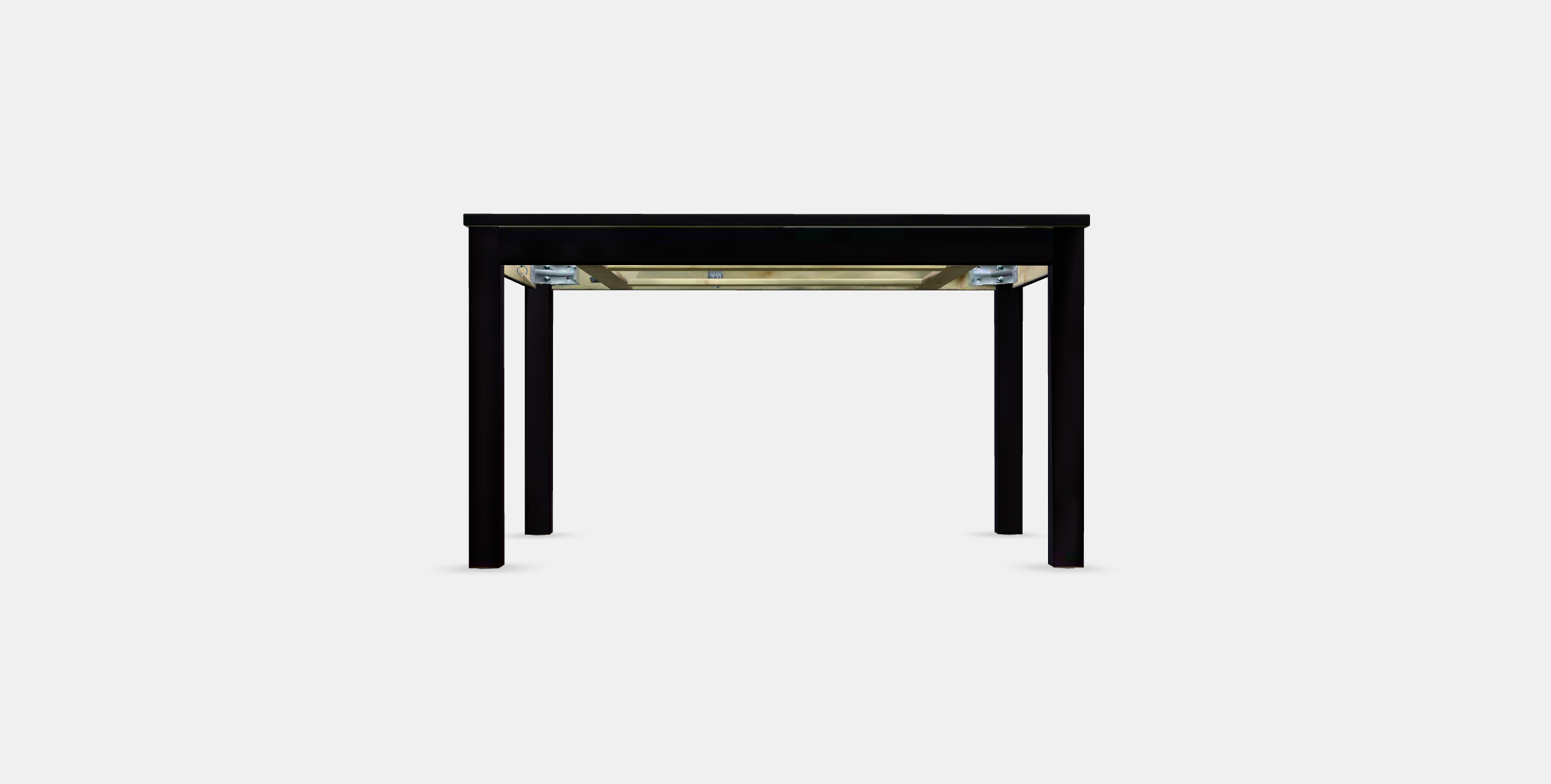 LANEBERG extendable table Low-poly 3D model_9