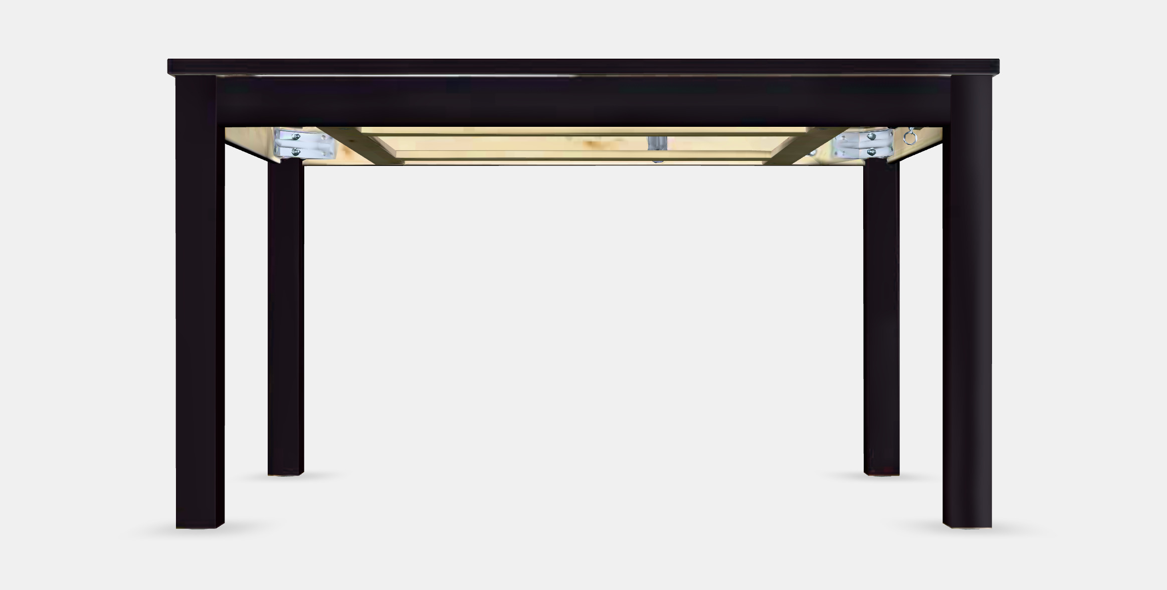 LANEBERG extendable table Low-poly 3D model_15