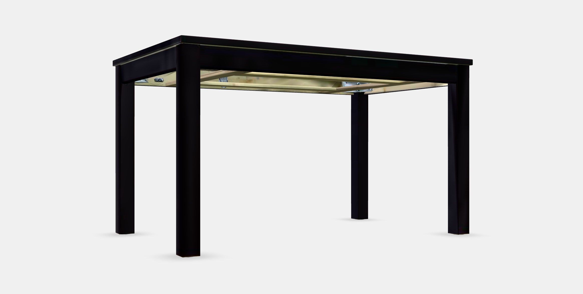 LANEBERG extendable table Low-poly 3D model_8