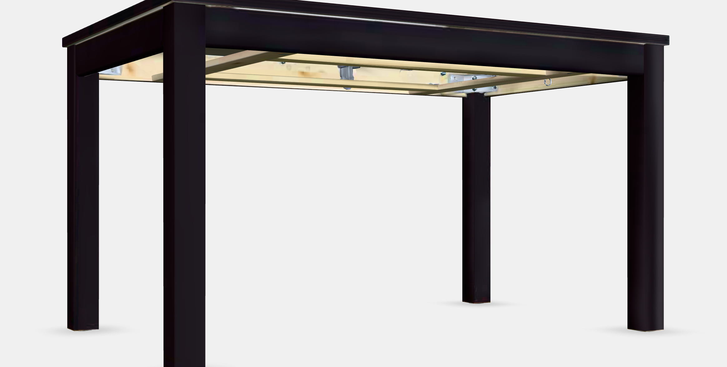 LANEBERG extendable table Low-poly 3D model_5