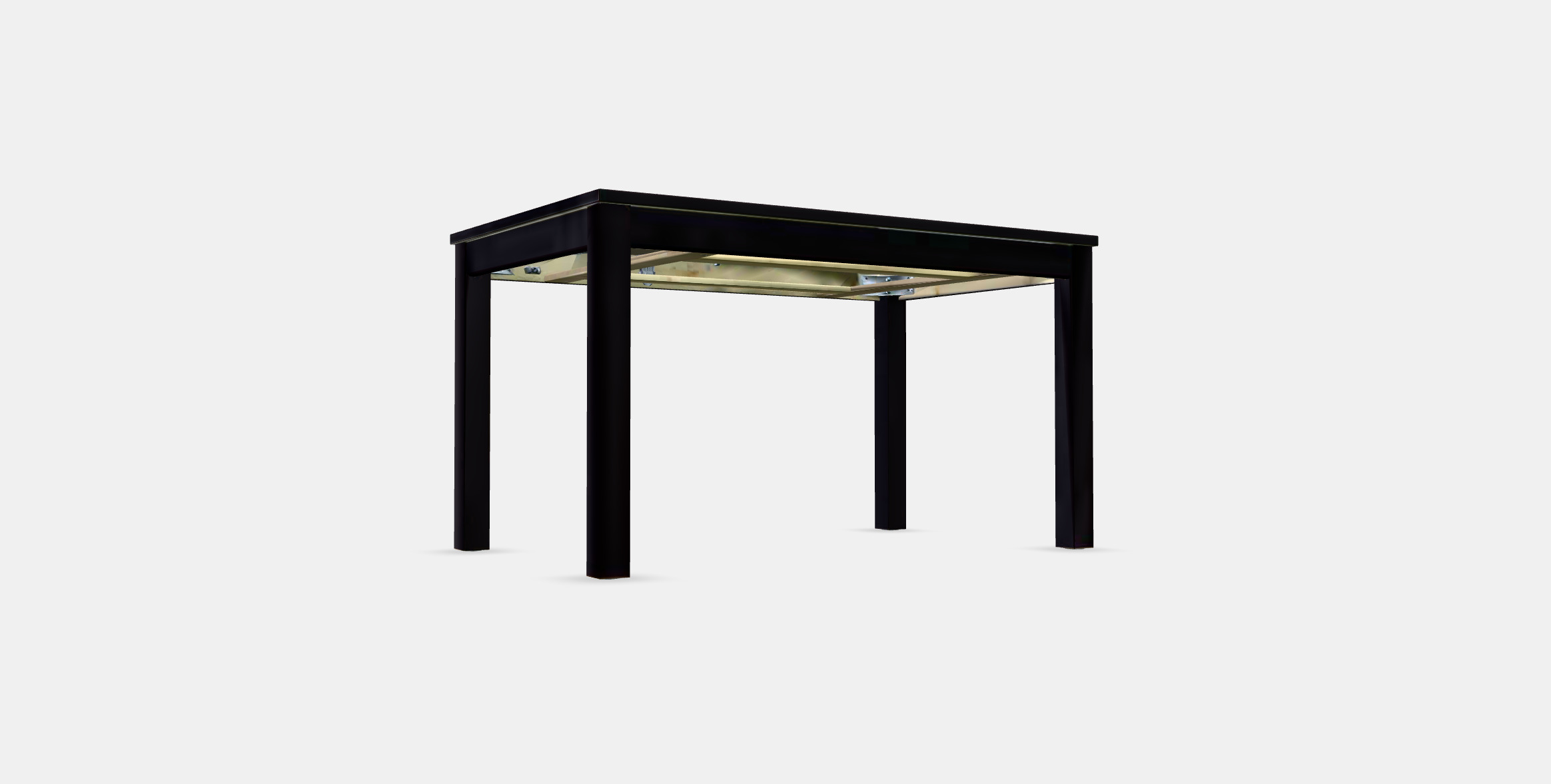 LANEBERG extendable table Low-poly 3D model_2