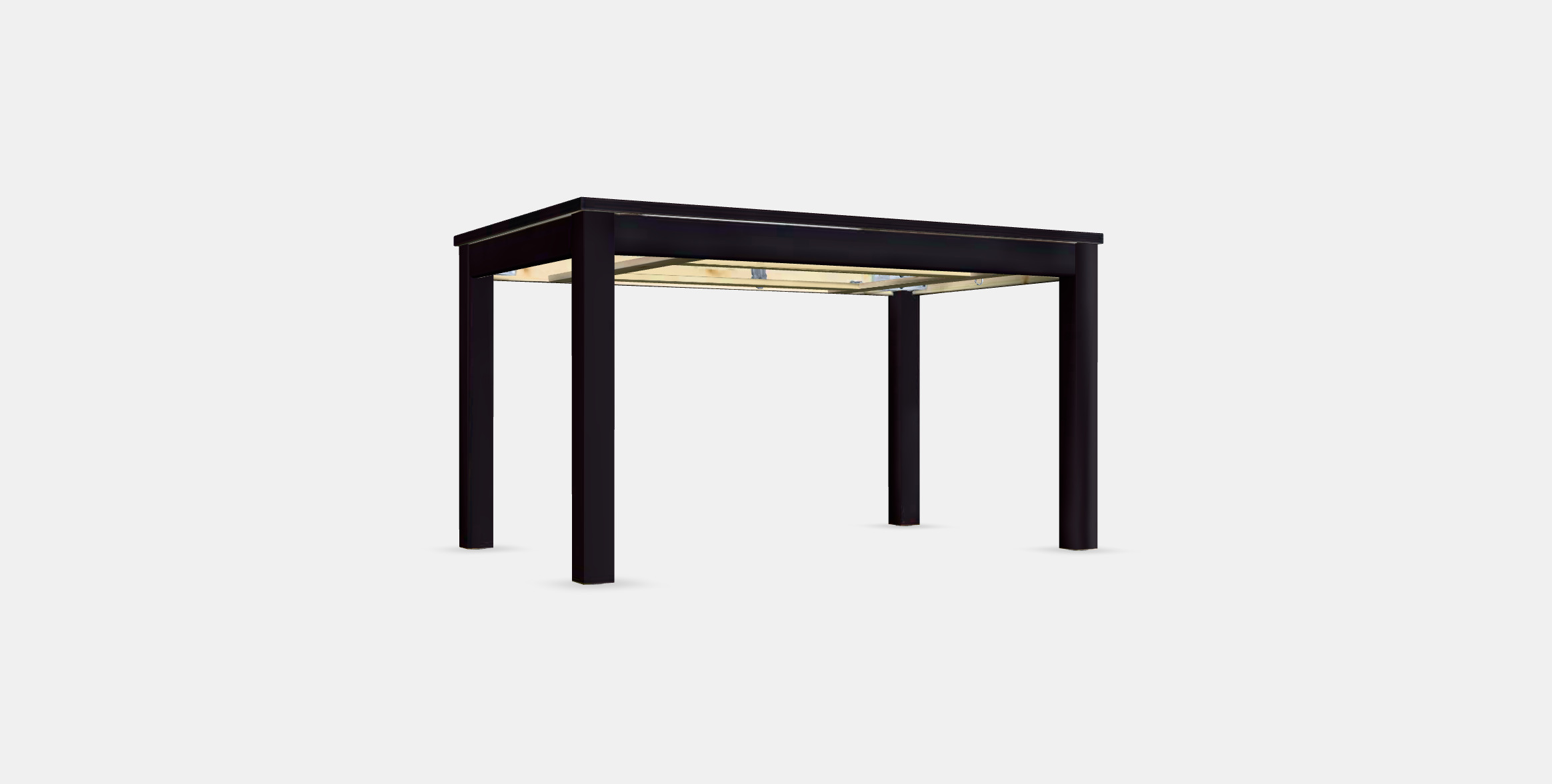 LANEBERG extendable table Low-poly 3D model_14