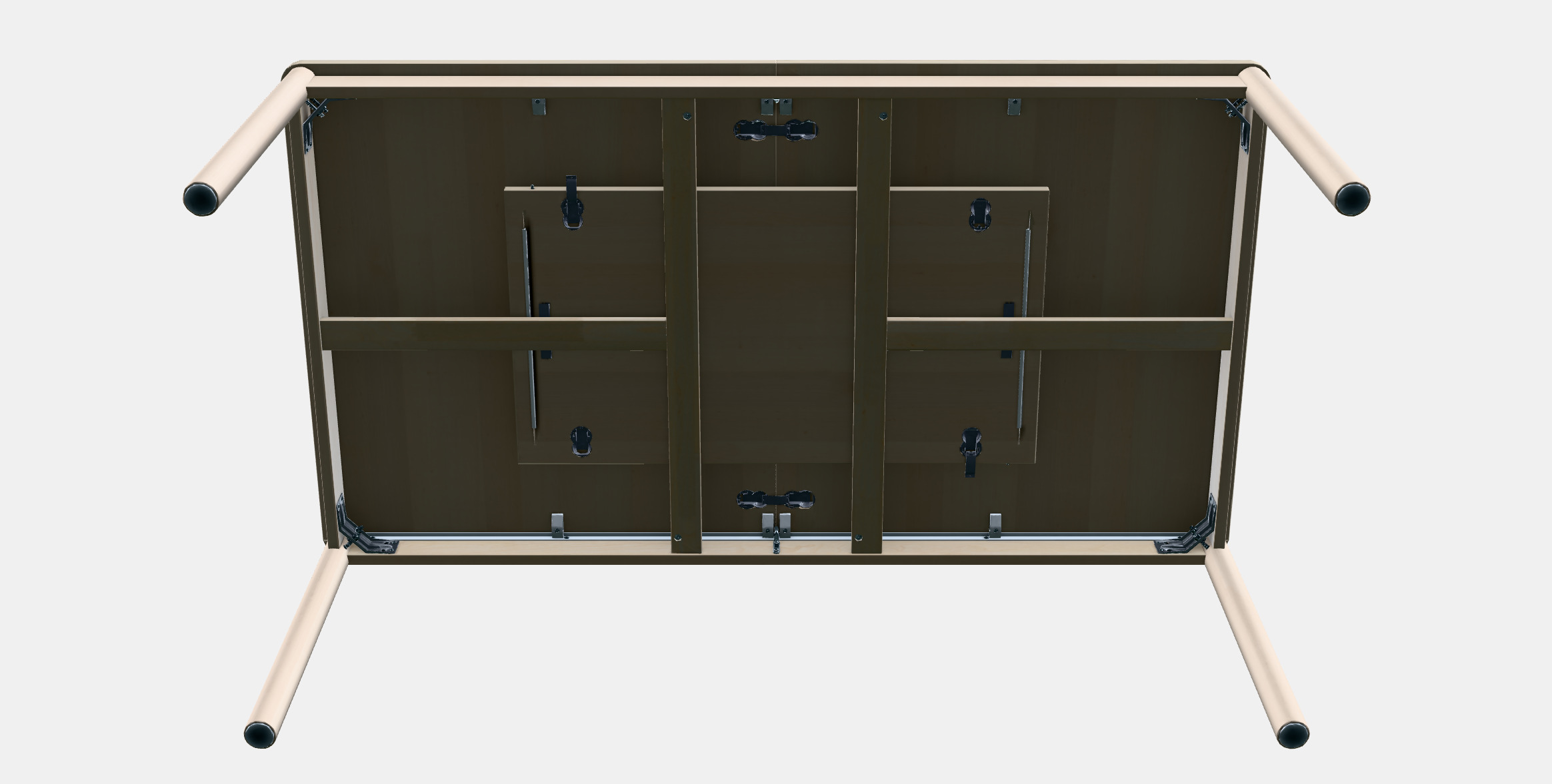 RONNINGE extendable table 3D model_8
