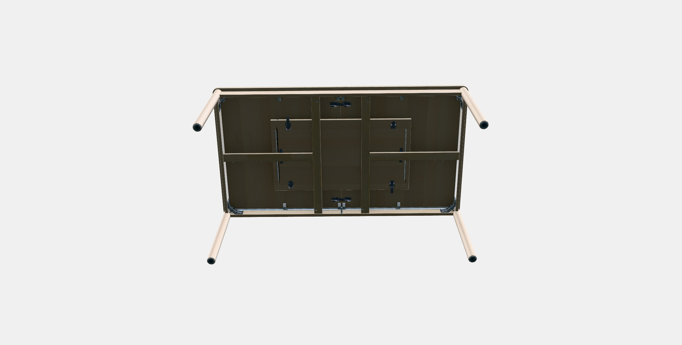 RONNINGE extendable table 3D model_6