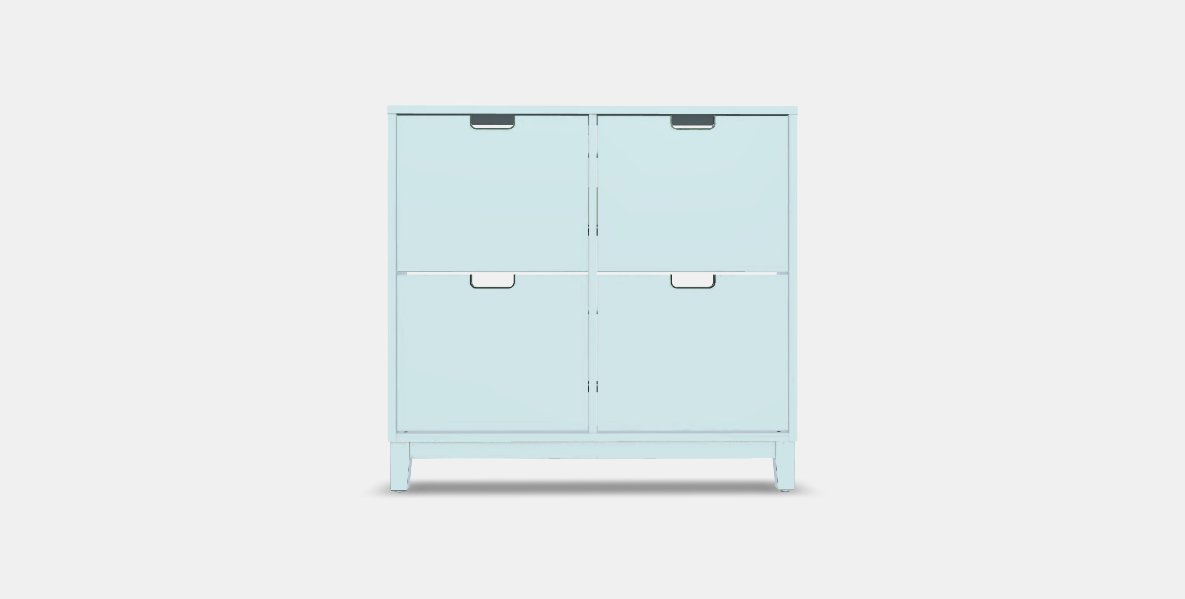 STALL Shoe cabinet with 4 compartments 1 3D model_10