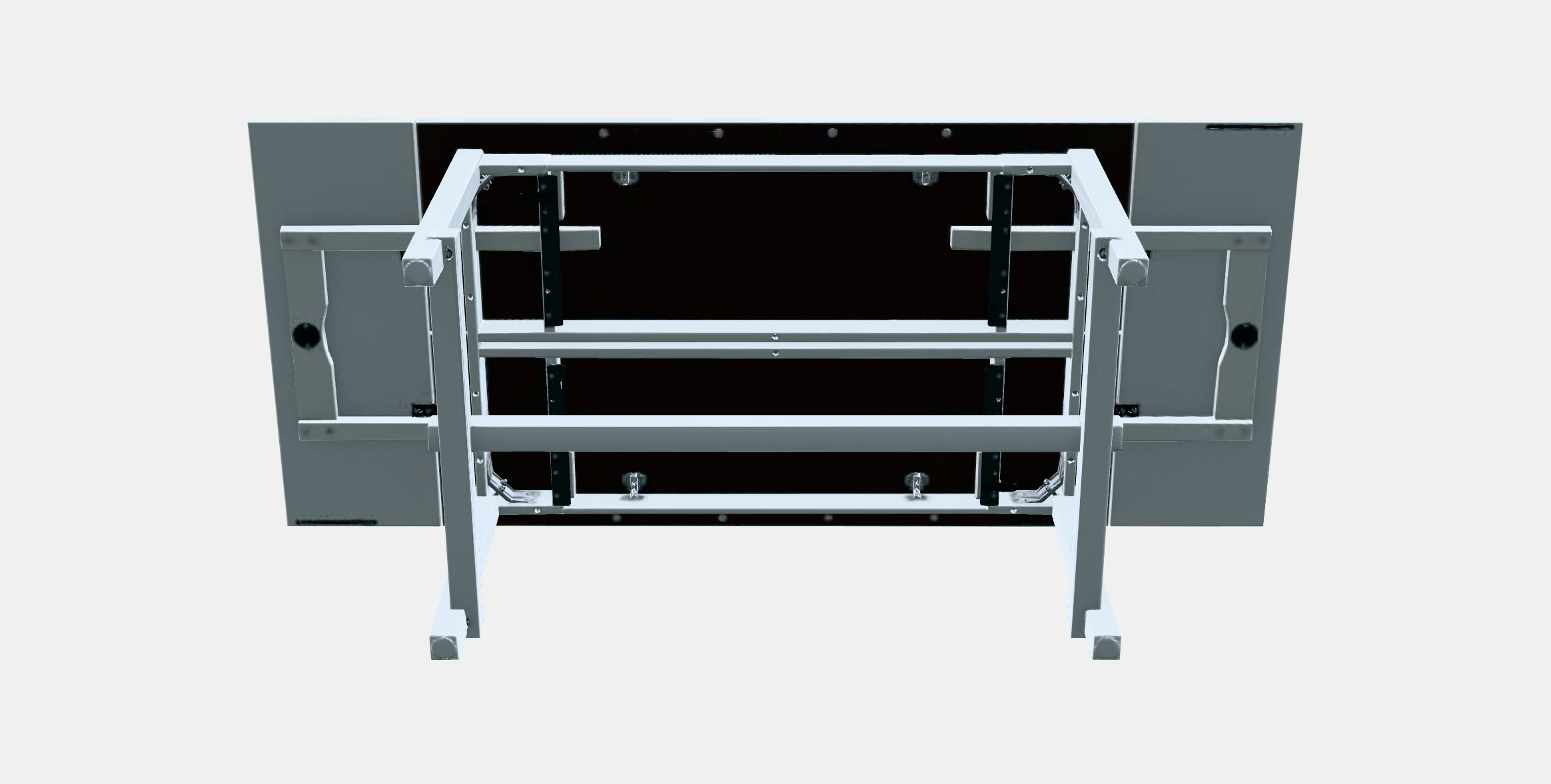 NORDVIKEN extendable table Low-poly 3D model_10