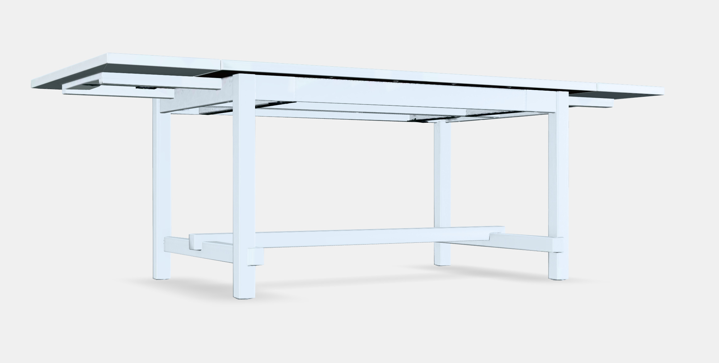 NORDVIKEN extendable table Low-poly 3D model_6