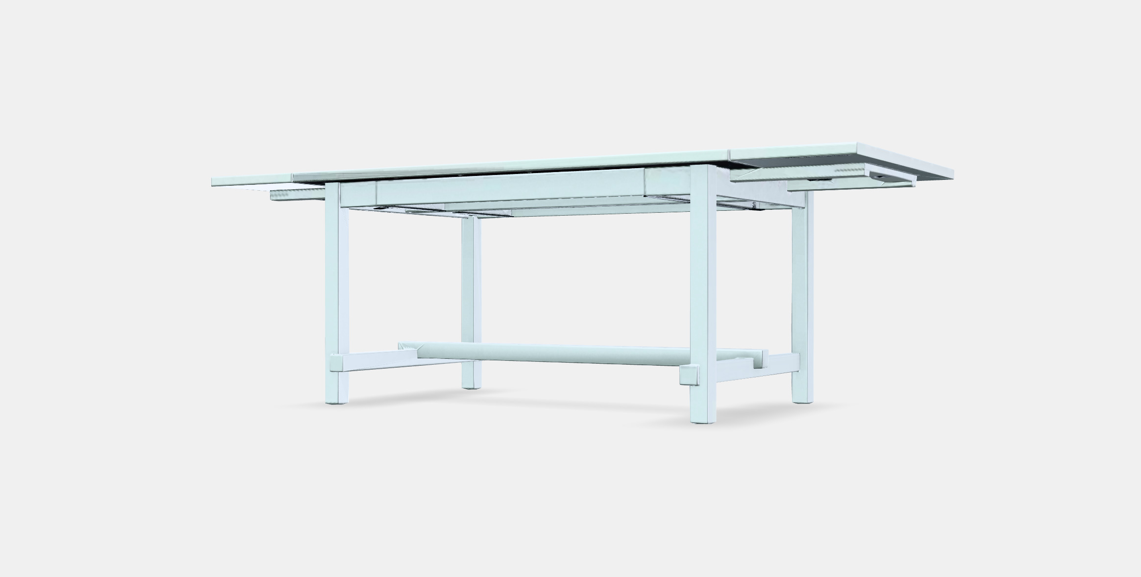 NORDVIKEN extendable table Low-poly 3D model_14