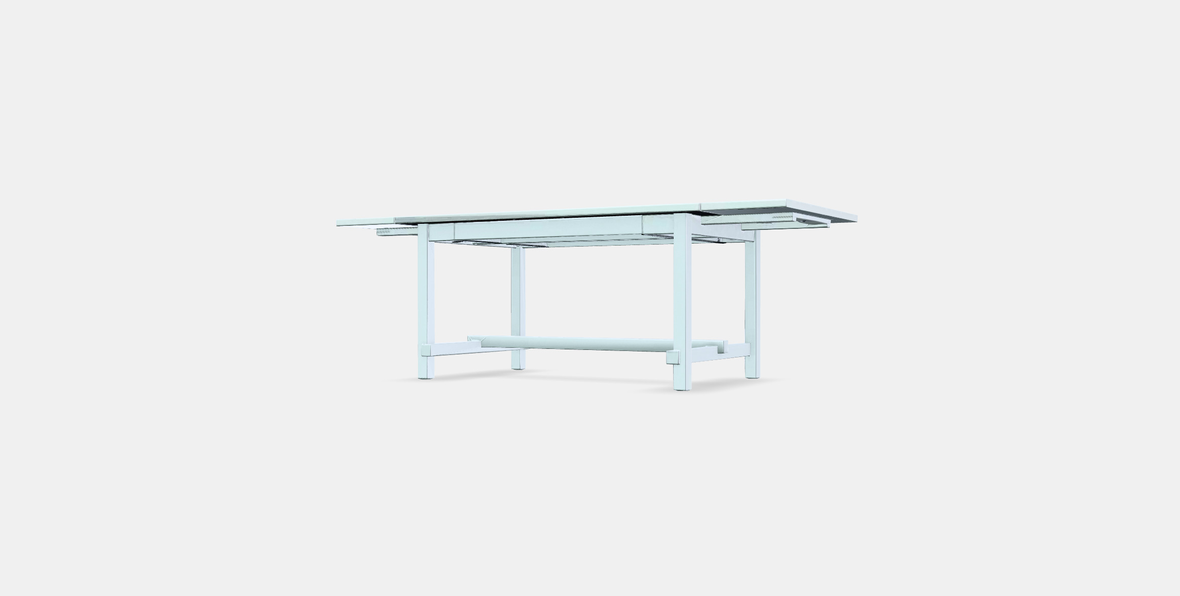 NORDVIKEN extendable table Low-poly 3D model_11