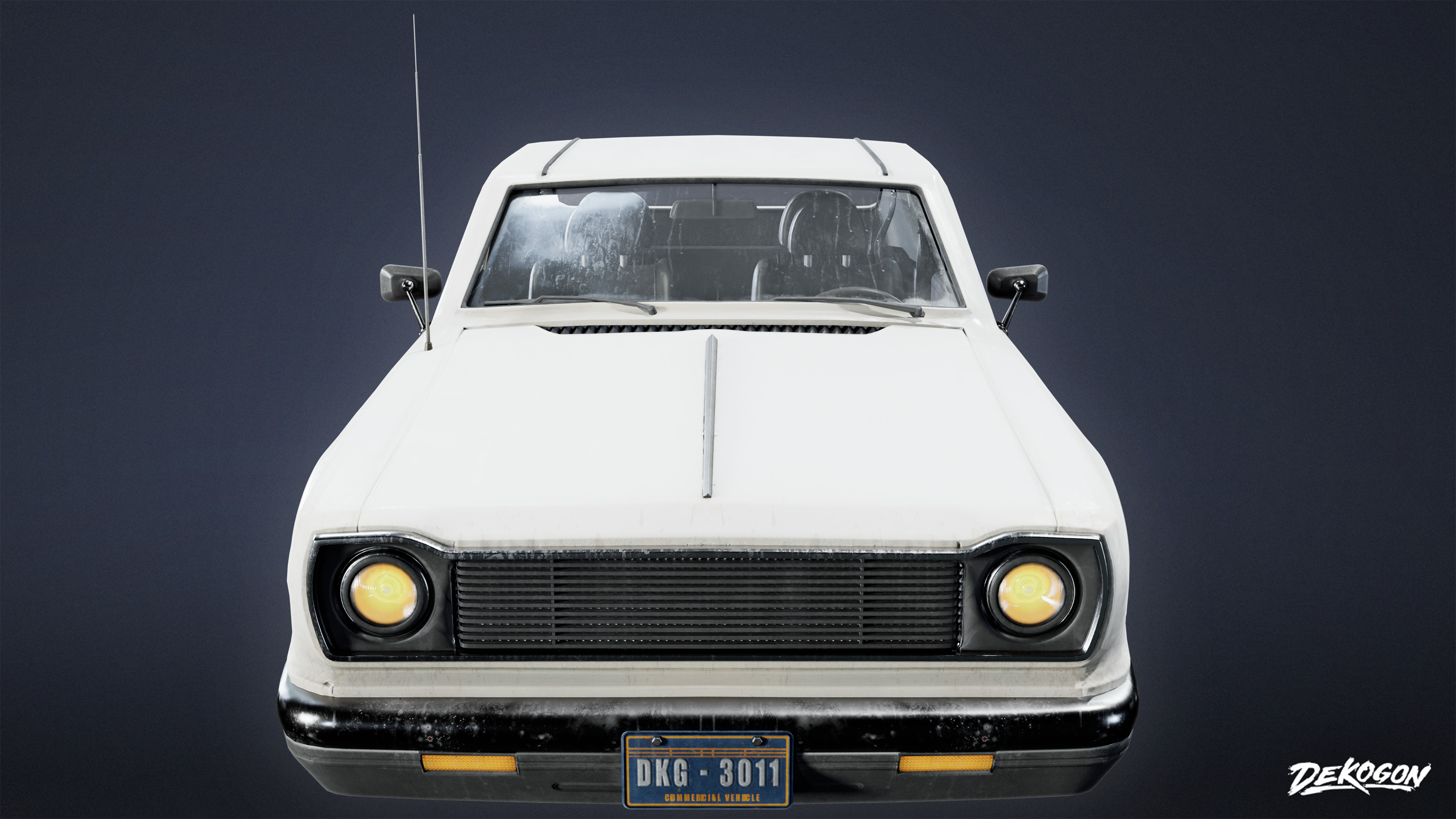 VEHICLES - Car 49 - LOW POLY Low-poly 3D model_1