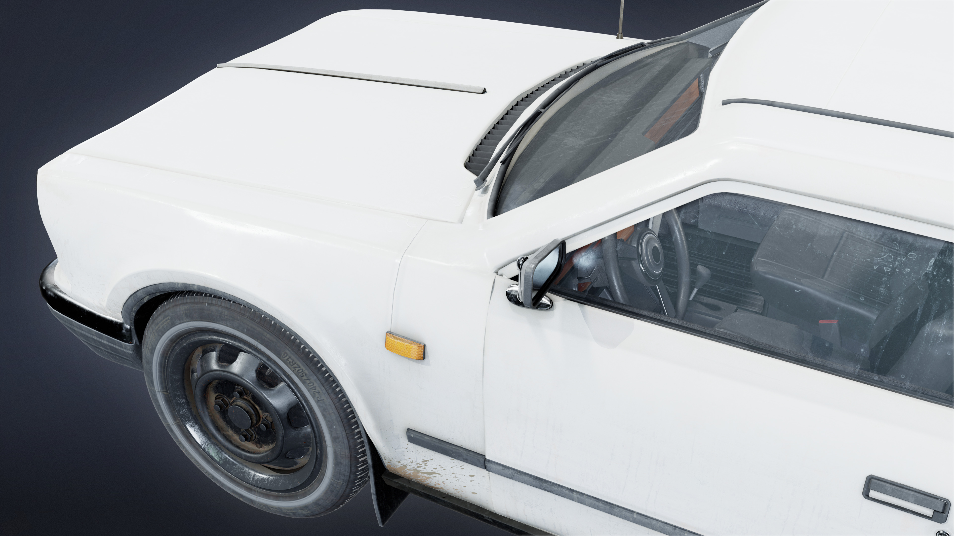 VEHICLES - Car 49 - LOW POLY Low-poly 3D model_5