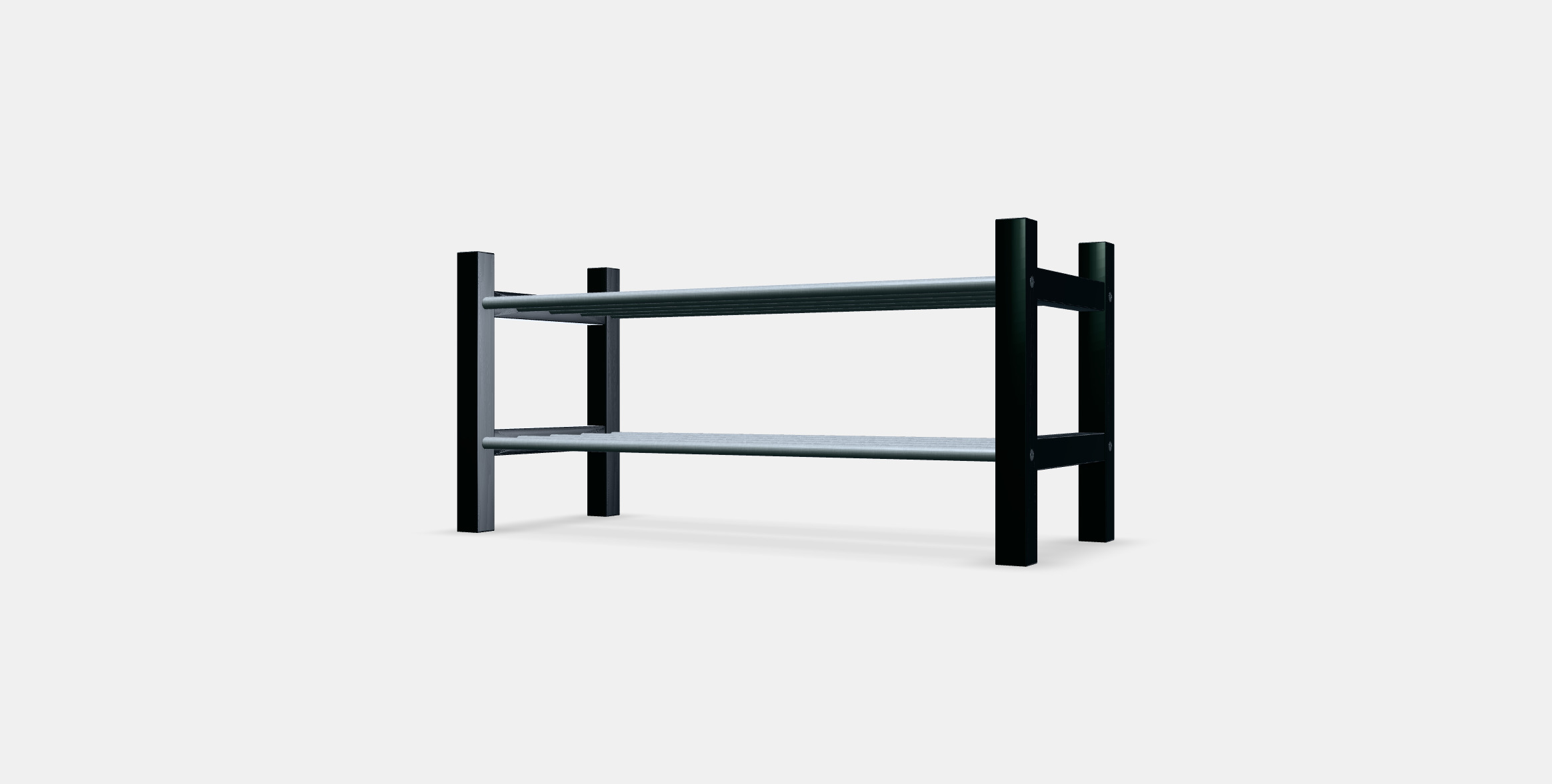 TJUSIG Shoe rack Low-poly 3D model_12