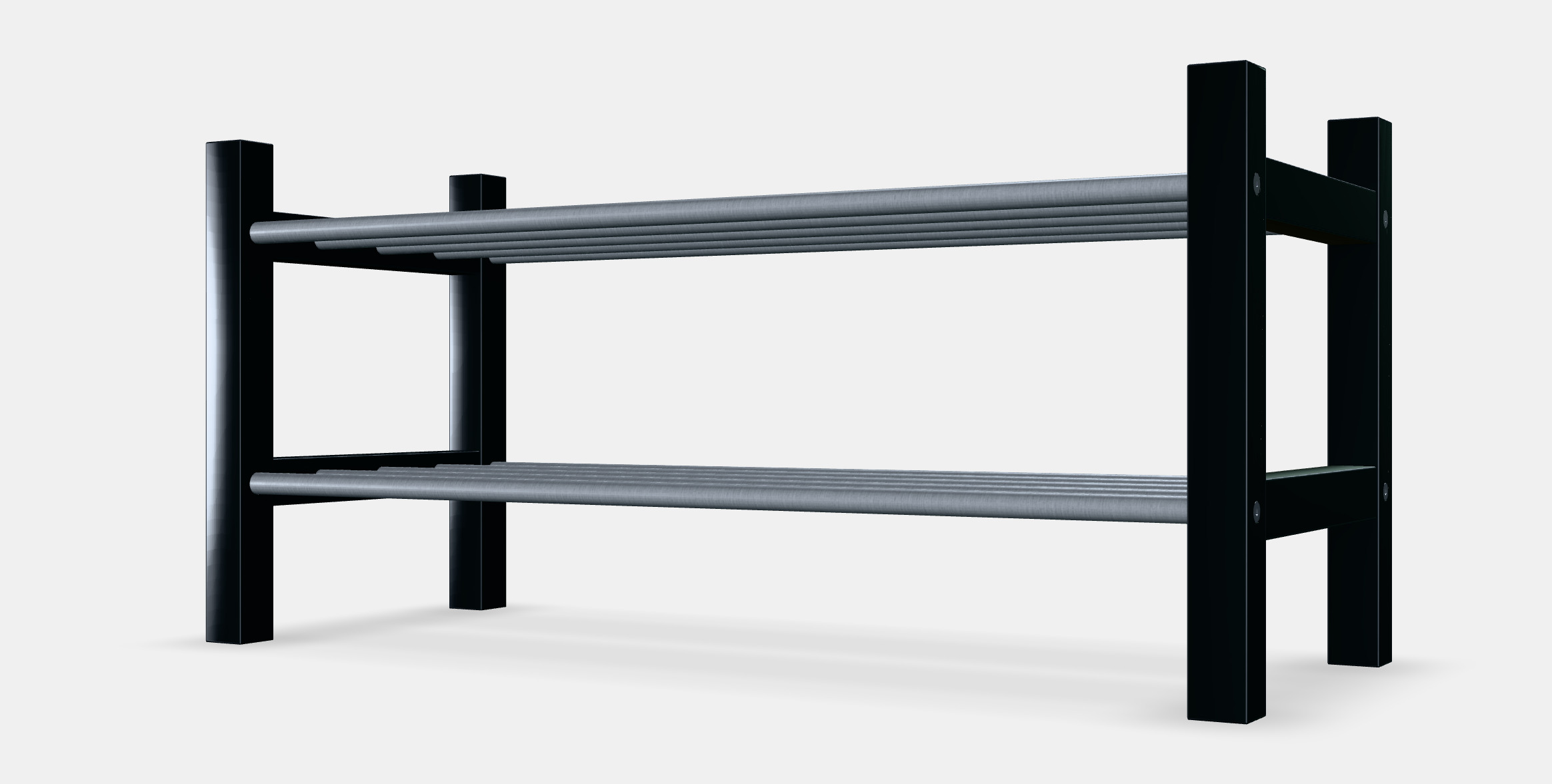 TJUSIG Shoe rack Low-poly 3D model_6