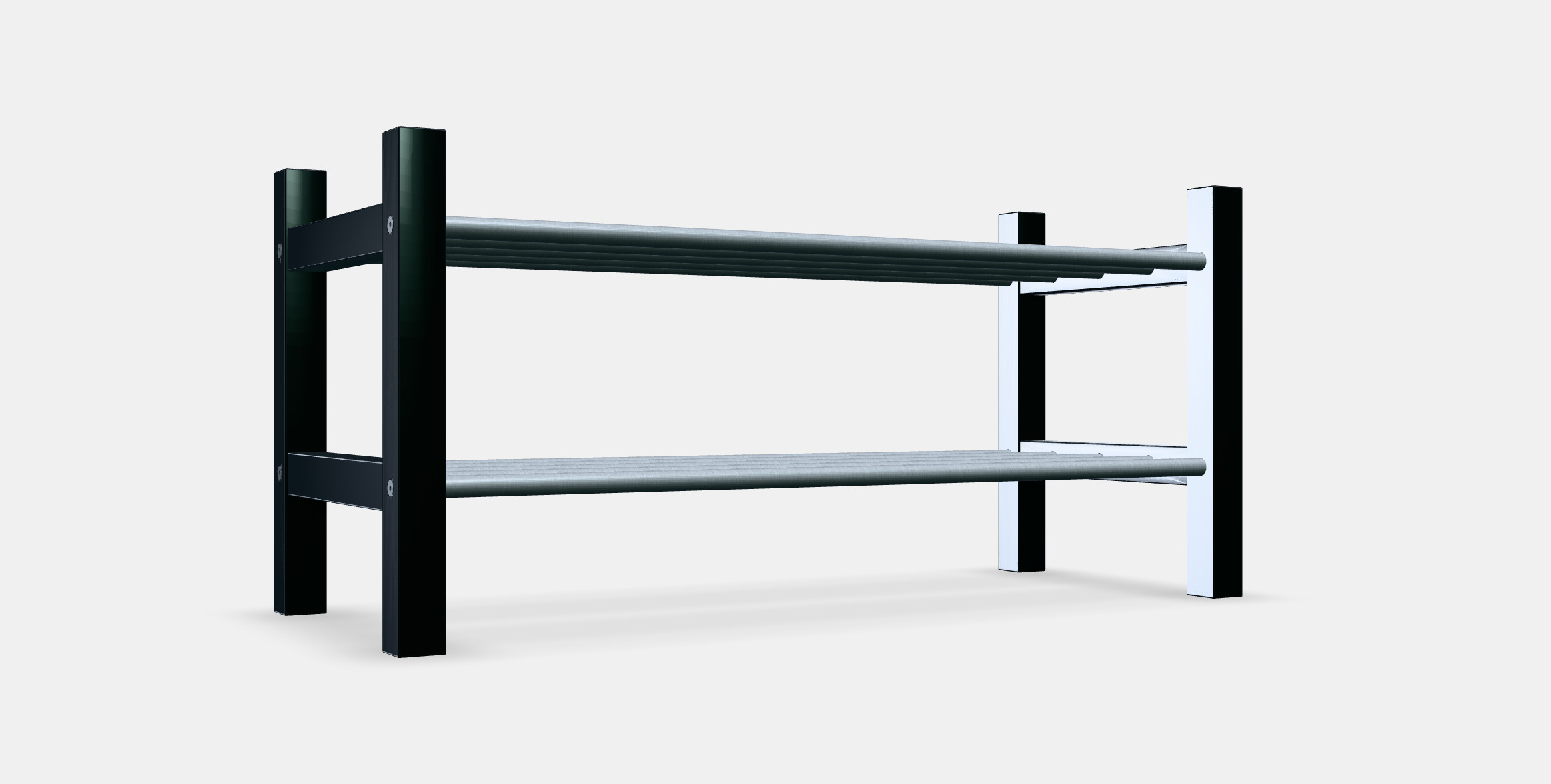 TJUSIG Shoe rack Low-poly 3D model_9