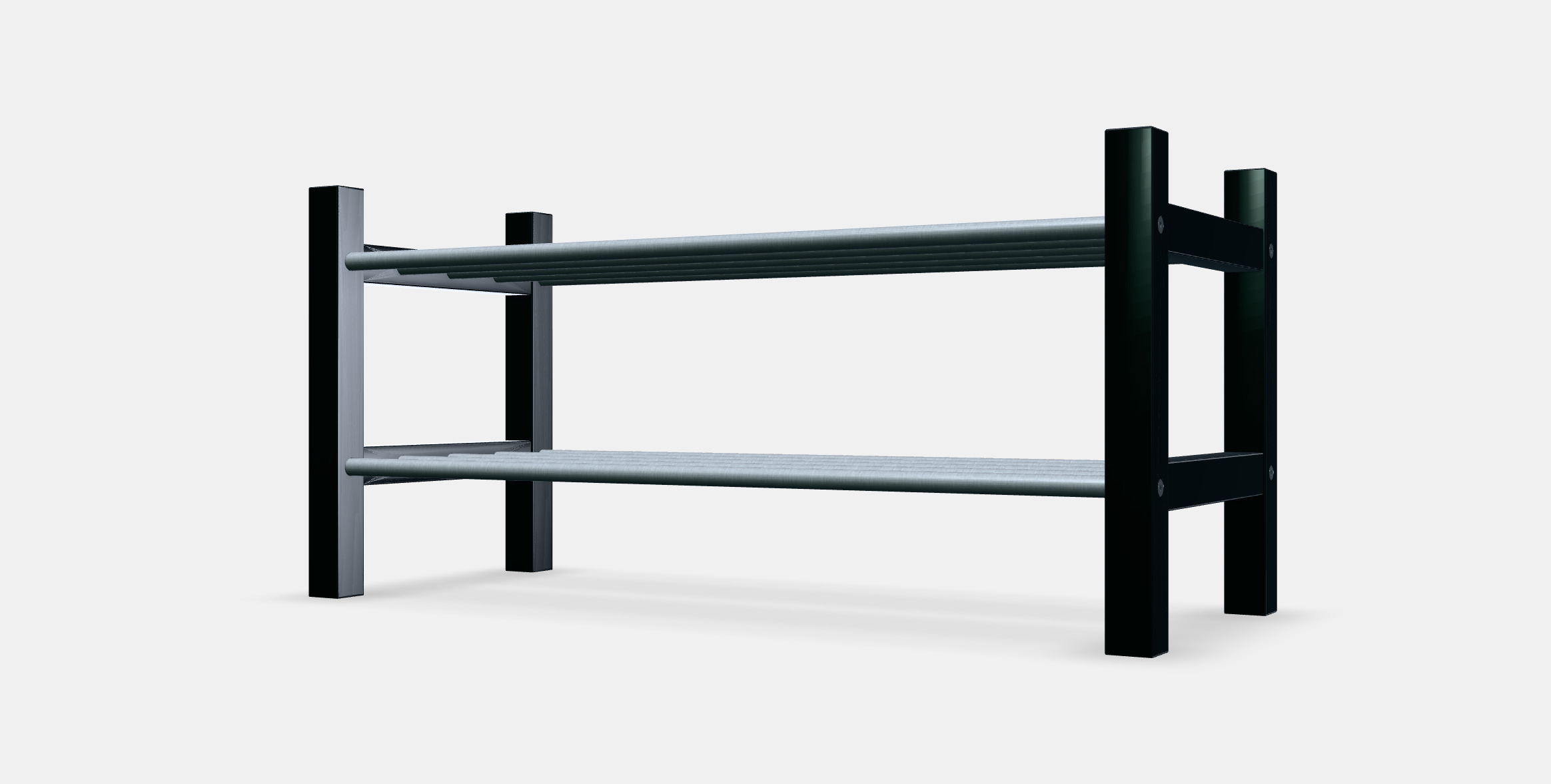 TJUSIG Shoe rack Low-poly 3D model_13