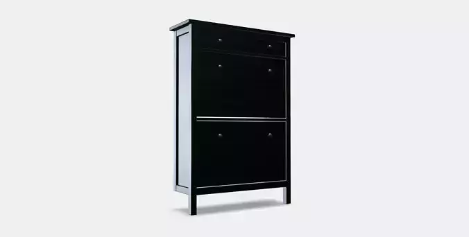 HEMNES Shoe cabinet with 2 compartments
