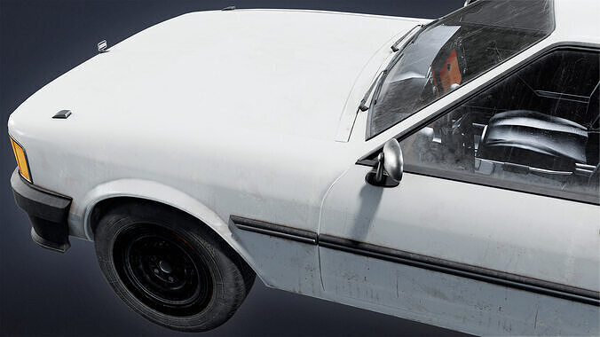 VEHICLES - Car 54 - LOW POLY Low-poly 3D model 6
