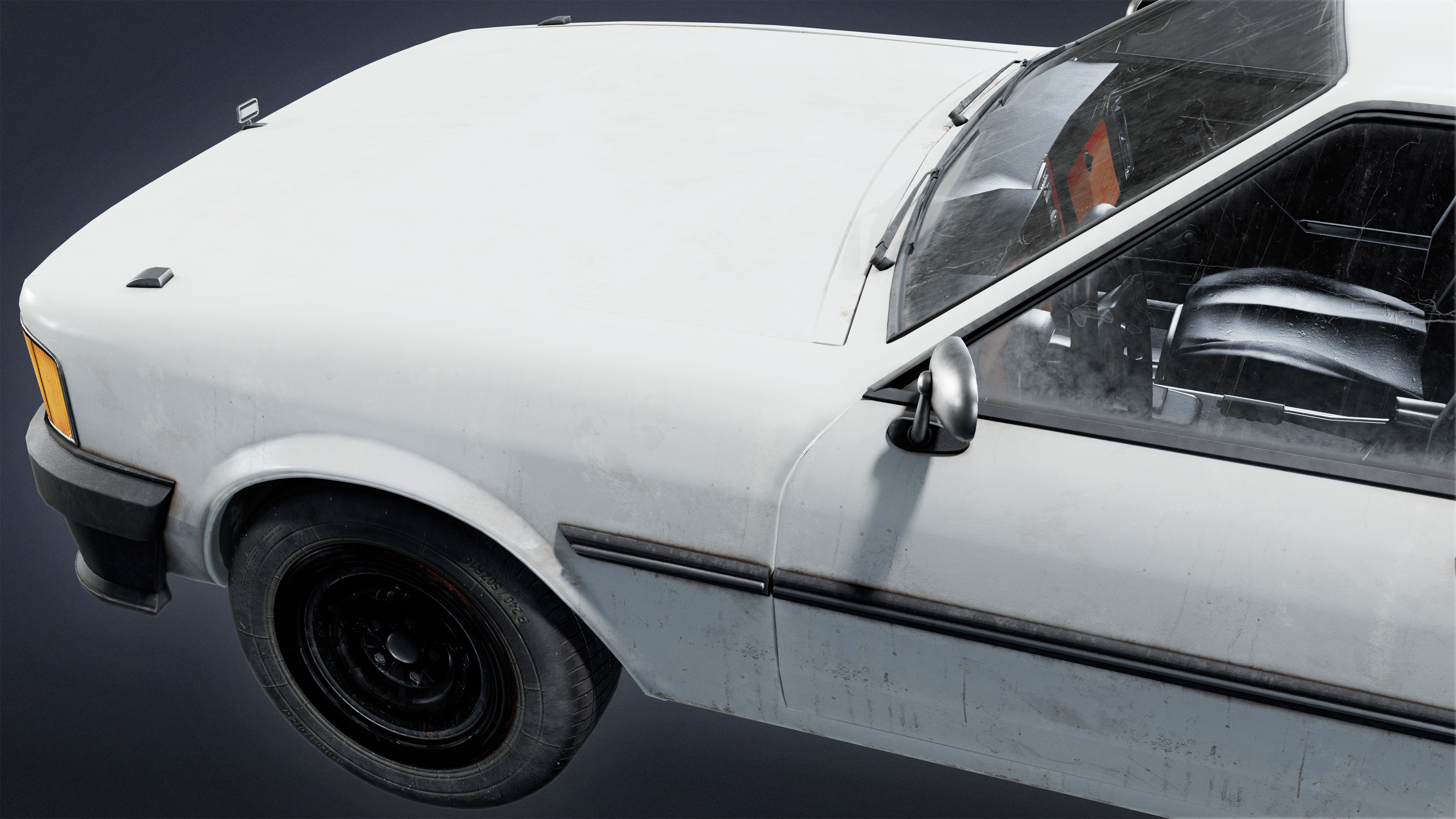 VEHICLES - Car 54 - LOW POLY Low-poly 3D model_5