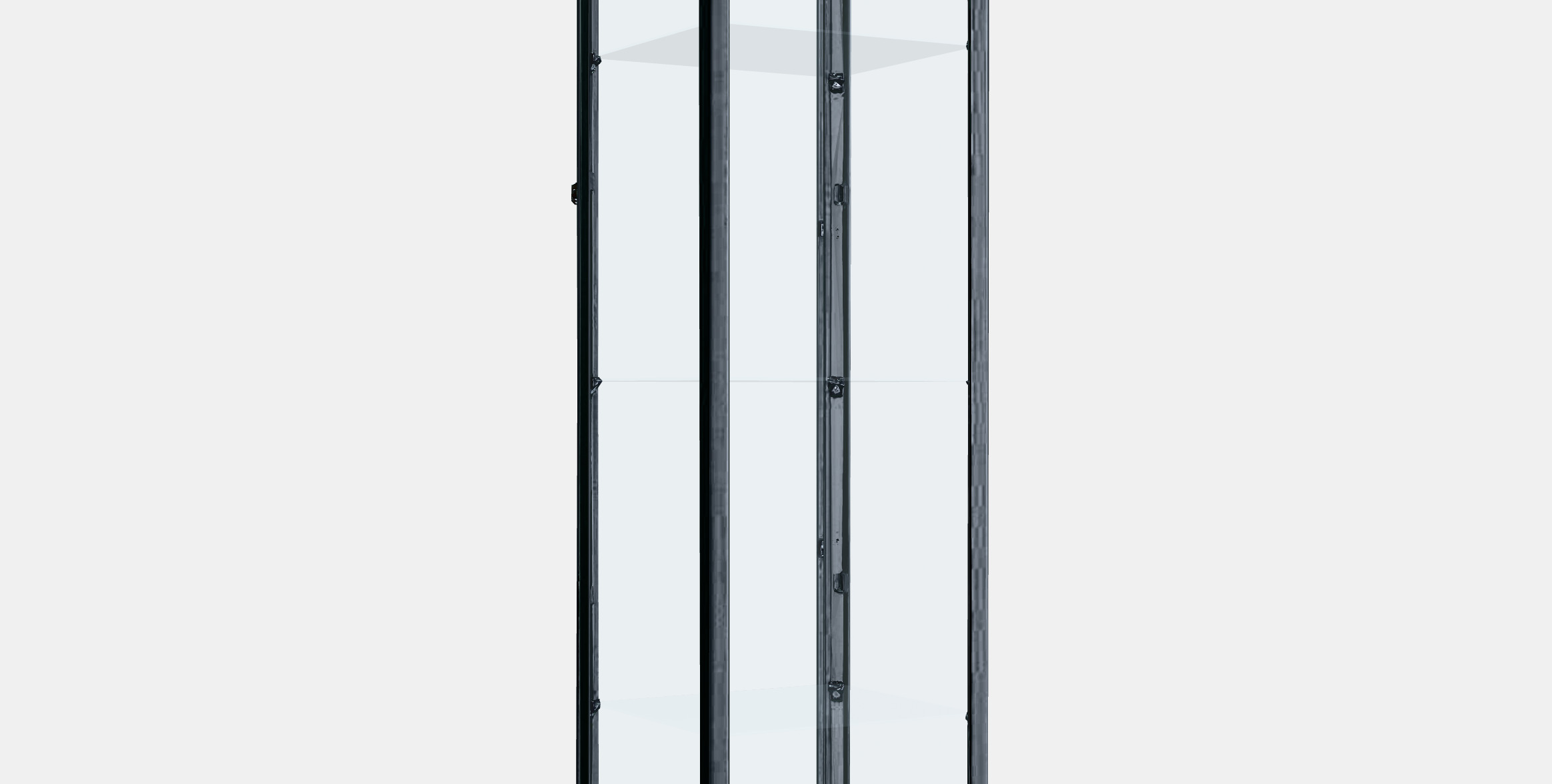 BLALIDEN Glass-door cabinet Low-poly 3D model_3
