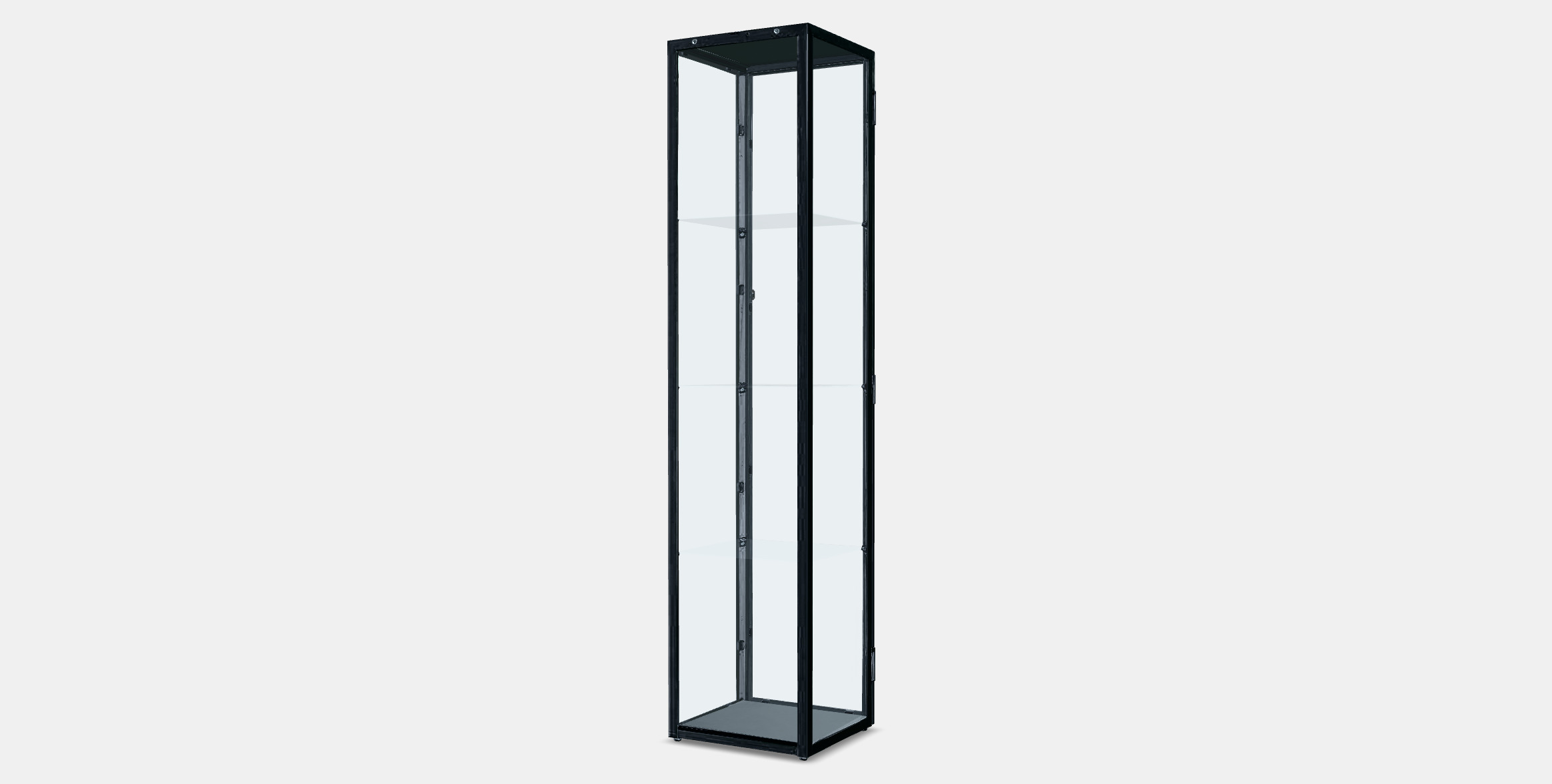 BLALIDEN Glass-door cabinet Low-poly 3D model_5