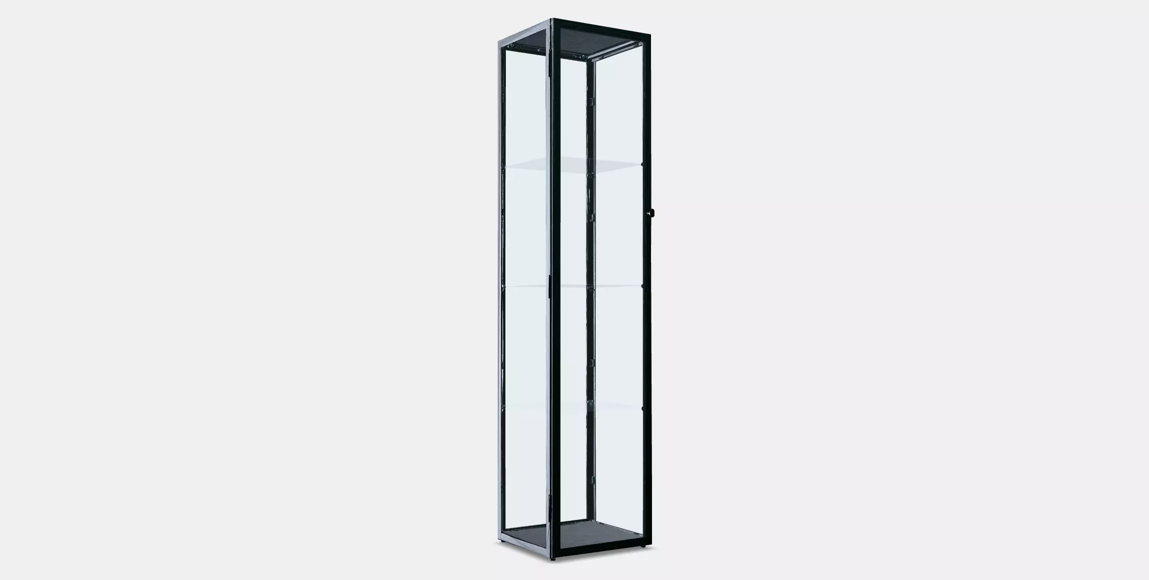 BLALIDEN Glass-door cabinet Low-poly 3D model_0