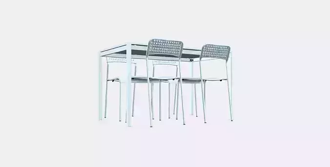 MELLTORP - ADDE Table and 4 chairs