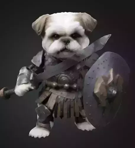 Shih Tzu Warrior
