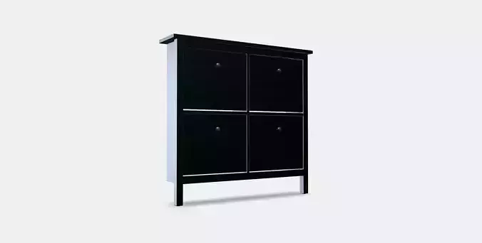 HEMNES shoe cabinet 4 compartments
