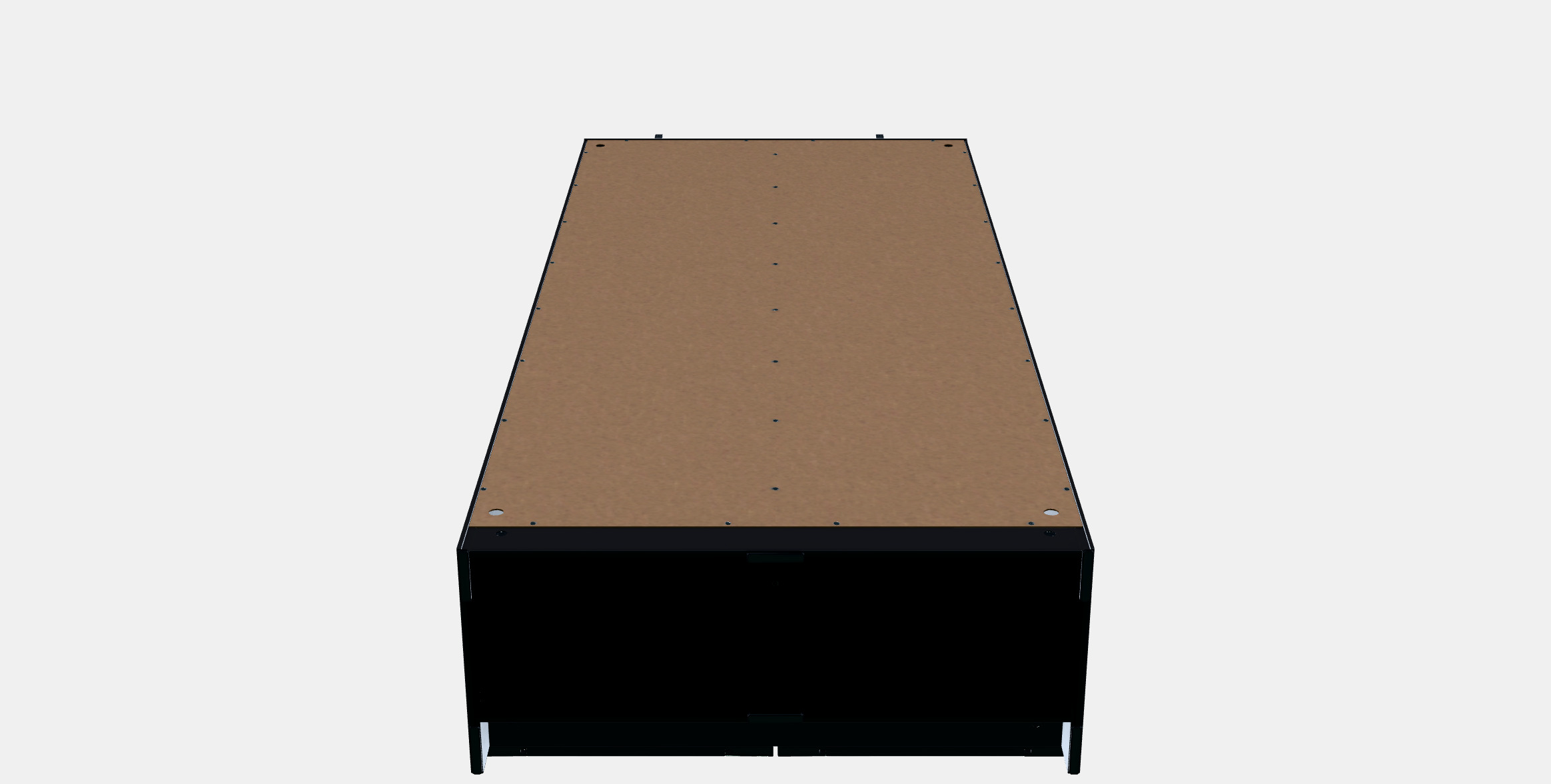 BRIMNES Glass-door cabinet 3D model_8