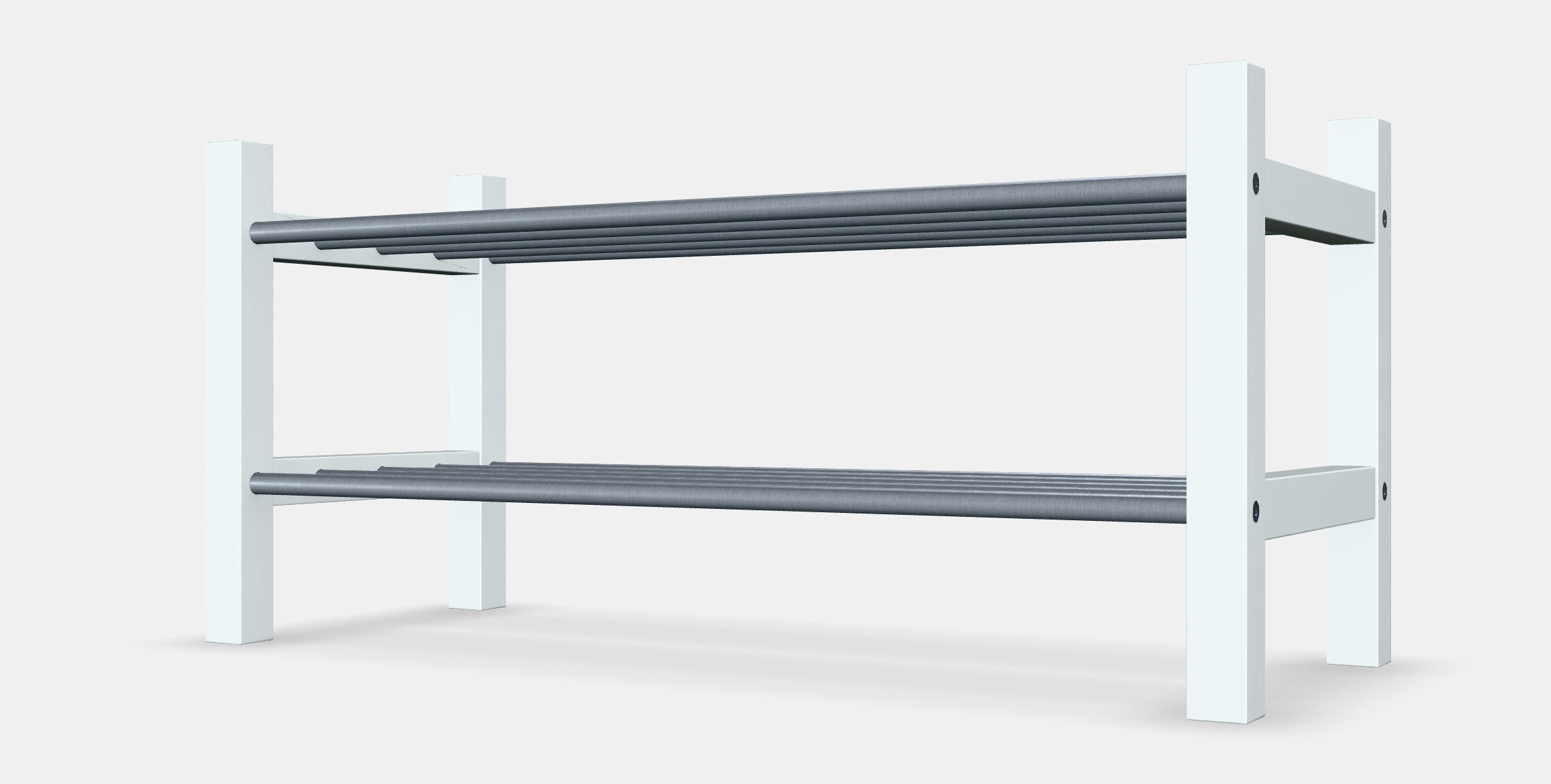 TJUSIG Shoe rack 1 Low-poly 3D model_7