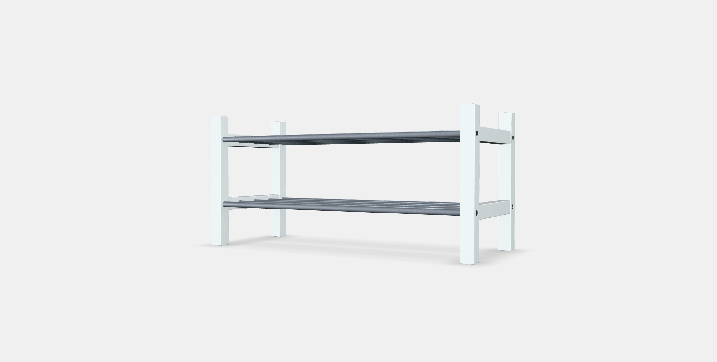 TJUSIG Shoe rack 1 Low-poly 3D model_5