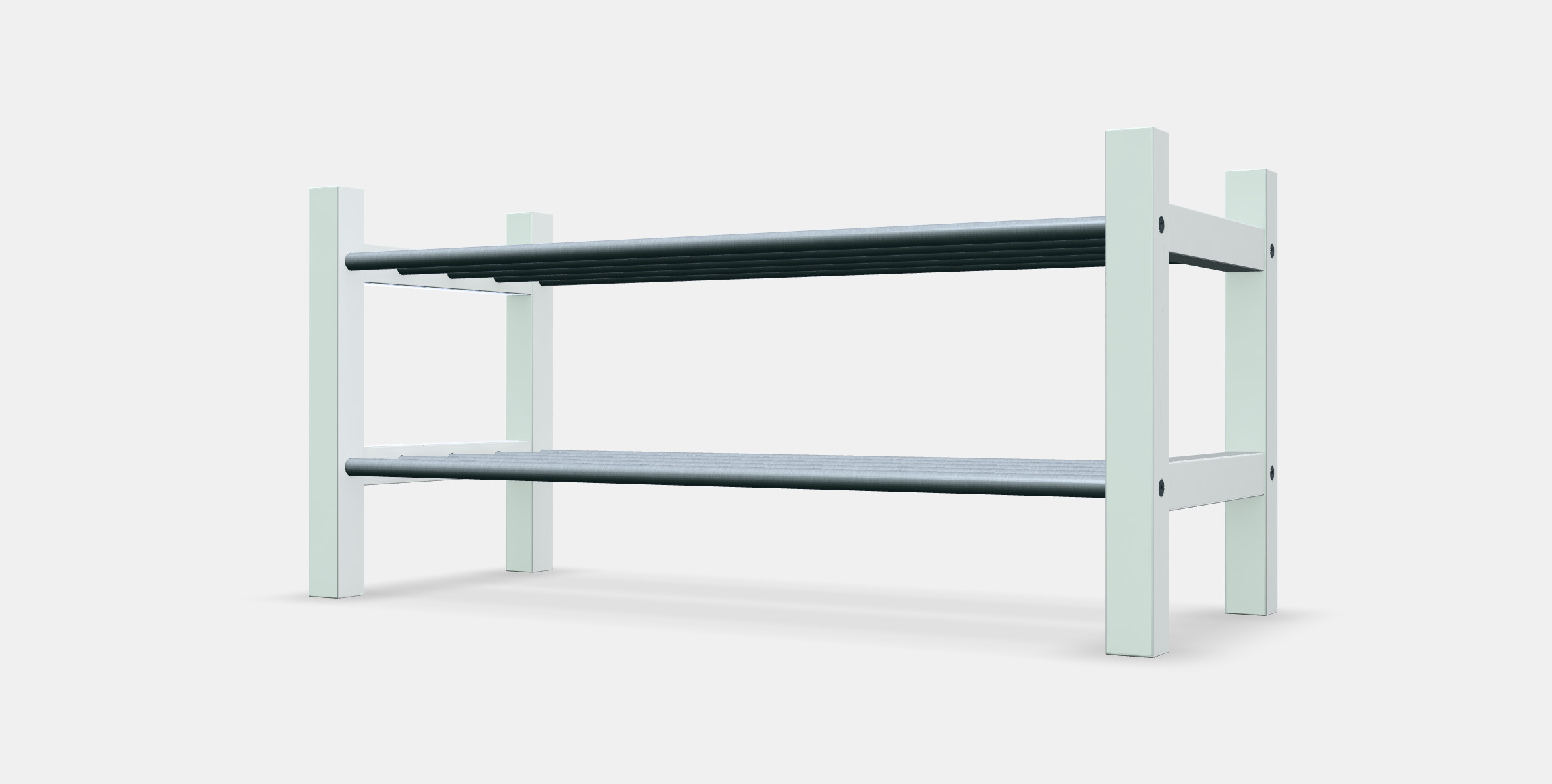 TJUSIG Shoe rack 1 Low-poly 3D model_12