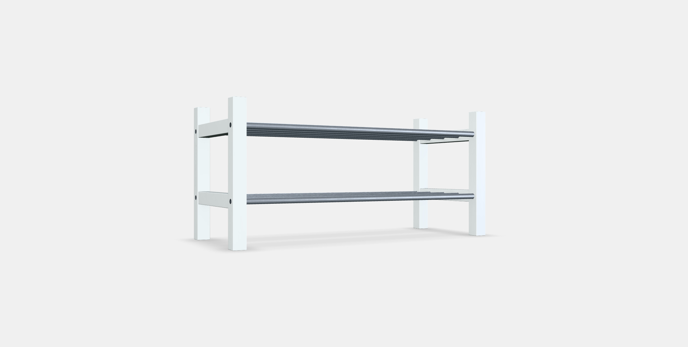 TJUSIG Shoe rack 1 Low-poly 3D model_16