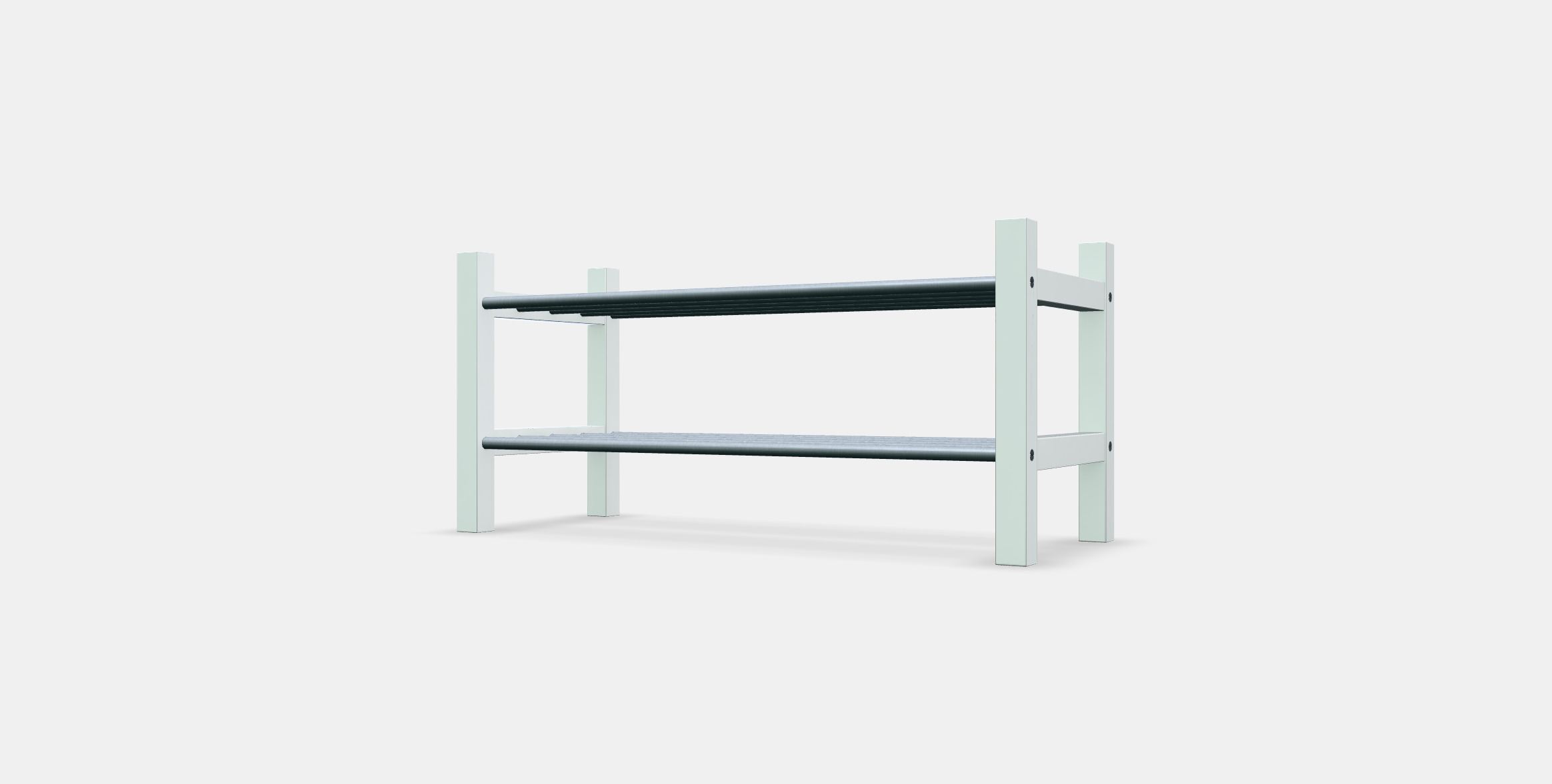 TJUSIG Shoe rack 1 Low-poly 3D model_11
