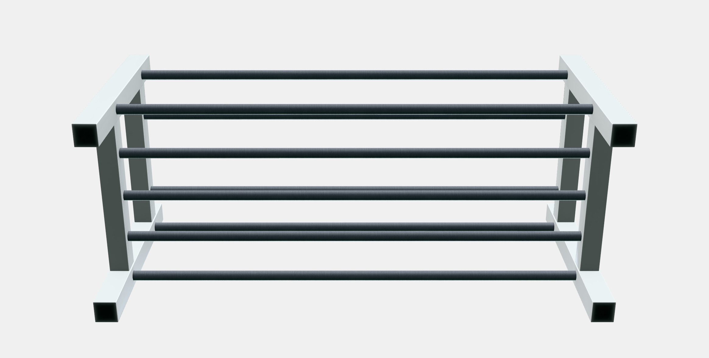 TJUSIG Shoe rack 1 Low-poly 3D model_8