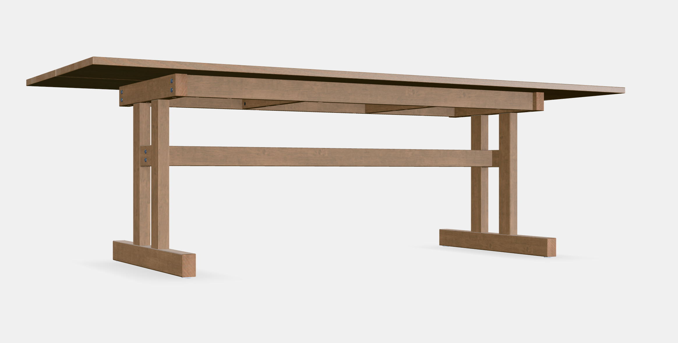 KLIMPFJALL Dining table Low-poly 3D model_7