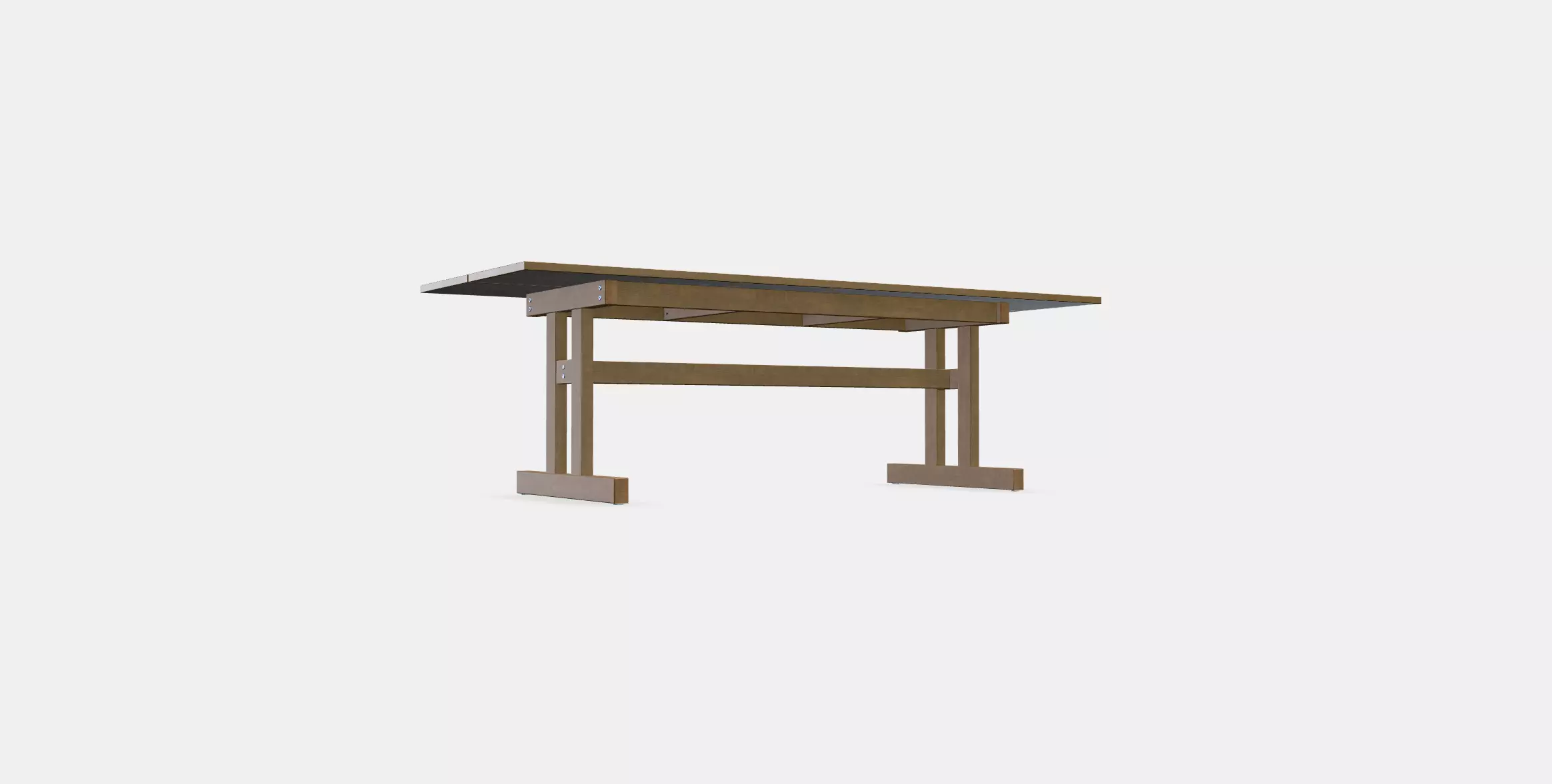 KLIMPFJALL Dining table Low-poly 3D model_0