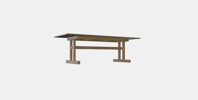 KLIMPFJALL Dining table Low-poly 3D model